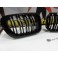 Grelha frontal BMW E46 01-05 M4 look / dupla lamina