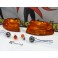 KIT Piscas frontais laranja JDM HONDA CIVIC 92-95 4 Portas EG8, EG9 + Lampadas + sockets Look Americano