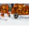 KIT Piscas frontais laranja EuroLook HONDA CIVIC 92-95 3 Portas Com função de mínimo+pisca