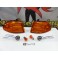 KIT Piscas frontais laranja JDM HONDA CIVIC 92-95 2, 3 Portas Com função de mínimo e pisca USA LOOK