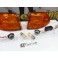 KIT Piscas frontais laranja JDM HONDA CIVIC 92-95 3 Portas Com função de mínimo e pisca USA LOOK