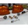 KIT Piscas frontais laranja JDM HONDA CIVIC 92-95 2, 3 Portas Com função de mínimo e pisca USA LOOK