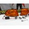 KIT Piscas frontais laranja JDM HONDA CIVIC 92-95 4 Portas Com função de mínimo e pisca USA LOOK