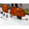 KIT Piscas frontais laranja JDM HONDA CIVIC 92-95 4 Portas Com função de mínimo e pisca USA LOOK