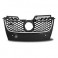 Grelha, JOM VW Golf 5, GTI look, honey comb mesh, black and chrome frame line