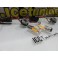 KIT leds CAN BUS + Resistencias CAN BUS para piscas frontais HONDA CIVIC 92-01 Com função de mínimo+pisca LOOK Americano 