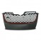 Grelha frontal em favo de mel sem símbolo para VW Golf 5 2003-2008 GTI LOOK c/friso vermelho