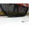 Grelha, JOM, Seat Ibiza 6J 08-, with mesh, badgeless, black