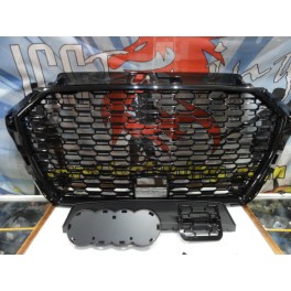 Grelha frontal Audi A3 8V +2017 HATCHBACK / LIMOUSINE / CABRIO, RS3 LOOK preto brilhante