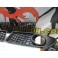 Kit 3 grelhas de para-choques vw polo 9N3 05-09 GTI LOOK abs (plastico)