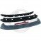 Aileron / lip / spoiler traseiro para VW Golf 6 2008-2012 GTI Look ABS