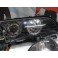 Farois angel eyes BMW E46 4 portas / limosine 98-01 fundo preto com angel eyes em branco