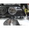 Farois angel eyes BMW E46 4 portas / limosine 98-01 fundo preto com angel eyes em branco