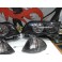Farois angel eyes BMW E46 4 portas / limosine 98-01 fundo preto com angel eyes em branco