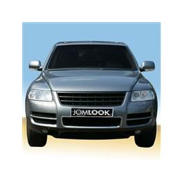 Grelha, JOM, VW Touareg (7L) 02-06, badgeless, black (before facelift)