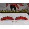 Capas de travao universal Vermelho Brilhante