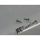 Parafusos de aço zincado prateado 5x19mm auto-perfurantes para placas de matricula
