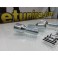 Pernos de aperto interior conicos cinza prata para espaçadores ate 20mm 12 x 1,50