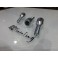 Pernos de aperto interior conicos cinza prata para espaçadores ate 20mm 12 x 1,50