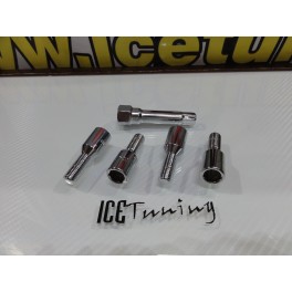 Pernos de seguran&ccedil;a C&ocirc;nicos de aperto Interior 14 X 1,25 jantes japan racing