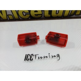 Luz De Cortesia Para Portas Com projector em Led com logo AMG para portas Classe C (W205), C63, Classe E W210, W211, W212