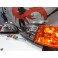 Faróis frontais Honda Civic 92-95 JDM + piscas frontais laranja Euro Look estilo americano (função minimo + pisca) 2 / 3 portas 