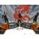 Faróis frontais com luz branca 5000k Honda Civic 92-95 JDM + piscas frontais laranja Euro Look estilo americano 4 portas