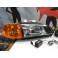 Faróis frontais Honda Civic 92-95 JDM + piscas frontais laranja Euro Look estilo americano (função minimo + pisca) 2 / 3 portas 