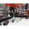 Faróis frontais Honda Civic 92-95 JDM + piscas frontais laranja EuroLook estilo americano (função minimo + pisca led) 2/3 portas
