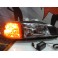 Faróis frontais Honda Civic 92-95 JDM + piscas frontais laranja EuroLook estilo americano (função minimo + pisca led) 2/3 portas