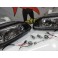 Faróis frontais Honda Civic 92-95 JDM + piscas frontais laranja EuroLook estilo americano (função minimo + pisca led) 2/3 portas