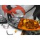 Faróis frontais Honda Civic 92-95 JDM + piscas frontais laranja EuroLook estilo americano (função minimo + pisca led) 2/3 portas