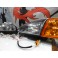 Faróis frontais Honda Civic 92-95 JDM + piscas frontais laranja EuroLook estilo americano (função minimo + pisca led) 2/3 portas
