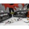 Faróis frontais Honda Civic 92-95 JDM + piscas frontais laranja EuroLook estilo americano (função minimo + pisca led) 4 portas