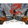 Faróis frontais com luz branca 5000k Honda Civic 92-95 JDM + piscas frontais laranja EuroLook estilo americano 4 portas