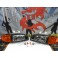 Faróis frontais com luz branca 5000k Honda Civic 92-95 JDM + piscas frontais laranja JDM Look estilo americano 4 portas