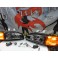 Faróis frontais Honda Civic 92-95 JDM + piscas frontais laranja EuroLook estilo americano (função minimo + pisca led) 2/3 portas