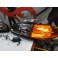 Faróis frontais Honda Civic 92-95 JDM + piscas frontais laranja EuroLook estilo americano (função minimo + pisca led) 4portas 