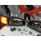 Faróis frontais Honda Civic 92-95 JDM + piscas frontais laranja EuroLook estilo americano (função minimo + pisca led) 2/3 portas