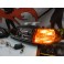 Faróis frontais Honda Civic 92-95 JDM + piscas frontais laranja EuroLook estilo americano (função minimo + pisca led) 2/3 portas