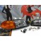 Faróis frontais Honda Civic 92-95 JDM + piscas frontais laranja JDM Look estilo americano (função minimo + pisca led) 2/3 portas