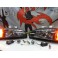 Faróis frontais Honda Civic 92-95 JDM + piscas frontais laranja JDM Look estilo americano (função minimo + pisca led) 2/3 portas