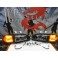 Faróis frontais Honda Civic 92-95 JDM + piscas frontais laranja JDM Look estilo americano (função minimo + pisca led) 2/3 portas