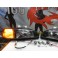 Faróis frontais Honda Civic 92-95 JDM + piscas frontais laranja JDM Look estilo americano (função minimo + pisca led) 4portas 