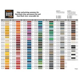 Kit DIY tinta Foliatec Hard Rock / Raptor / Gravitex remov&iacute;vel 5L base + 4L + 1L de endurecedor dispon&iacute;vel em mais de 191 cores