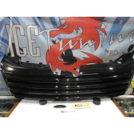 Grelha frontal sem s&iacute;mbolo VW Passat B7 2010-2014 ABS (pl&aacute;stico) preto brilhante