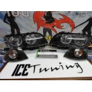 Farois angel eyes BMW E46 4 portas / limosine 98-01 fundo preto