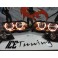 Farois angel eyes BMW E46 4 portas / limosine 98-01 fundo preto