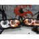 Farois angel eyes BMW E46 4 portas / limosine 98-01 fundo preto