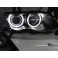 Farois angel eyes BMW E46 4 portas / limosine 98-01 fundo preto